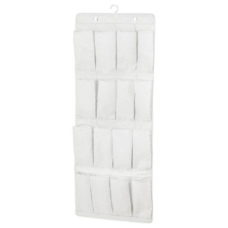 Подвесной модуль для обуви/16карманов, белый, серый 51x140 см IKEA STUK СТУК 203.756.82