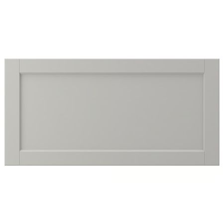 LERHYTTAN Фронтальная панель ящика - светло-серый 80x40 см