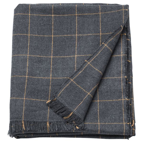 Плед ВОРКРАГЕ, серый (110x170 см) - фото 1