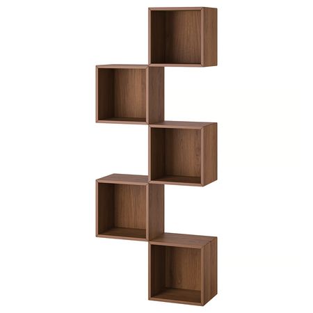 EKET Комбинация д/хранения - коричневый под грецкий орех 70x25x175 см
