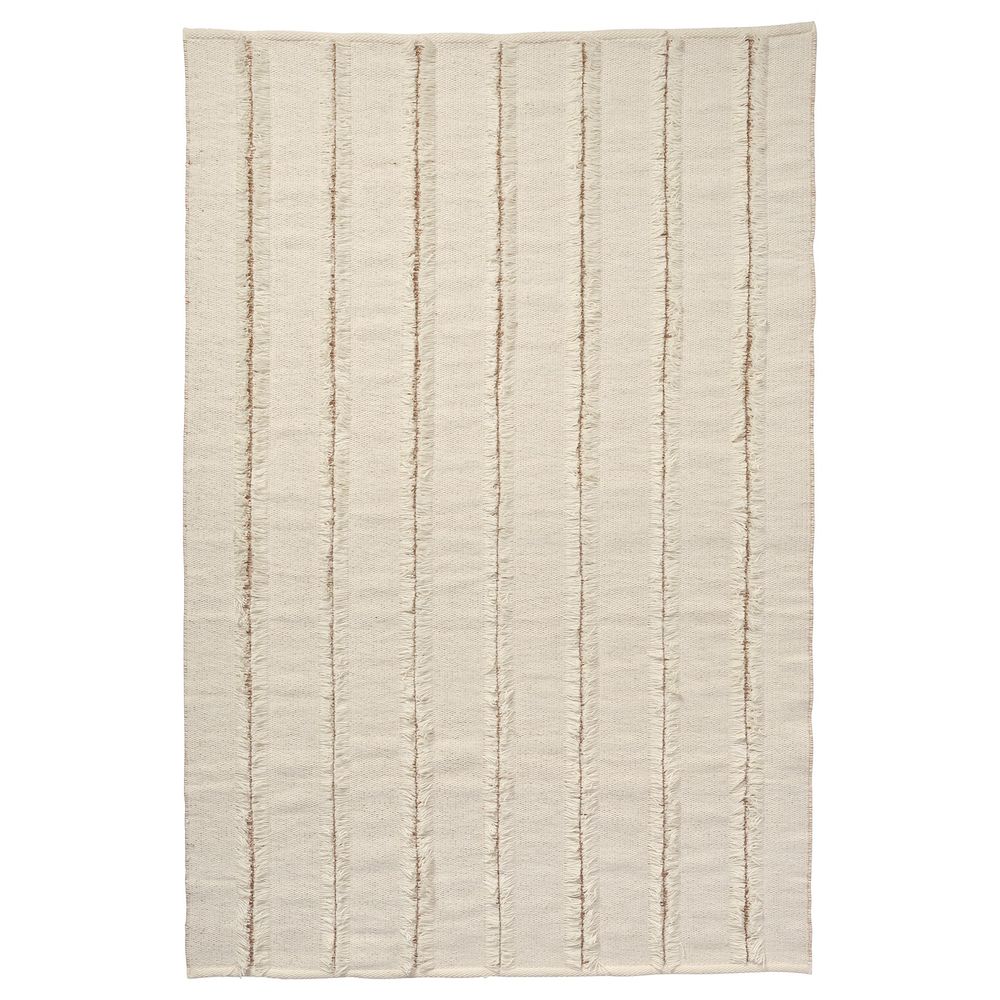 Ковер безворсовый, неокрашенный/белый с оттенком 133x195 см IKEA PEDERSBORG ПЭДЕРСБОРГ 605.001.51 - фото 1