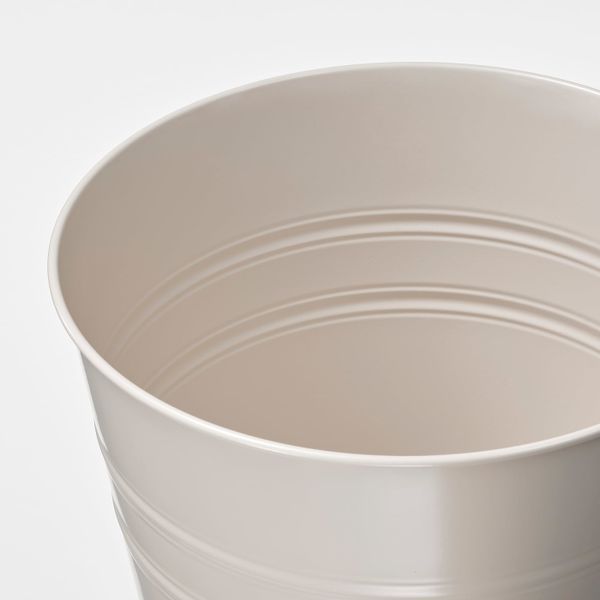 Кашпо, для дома, улицы бежевый 24 см IKEA SOCKER СОККЕР 604.757.69 - схема-чертеж с размерами
