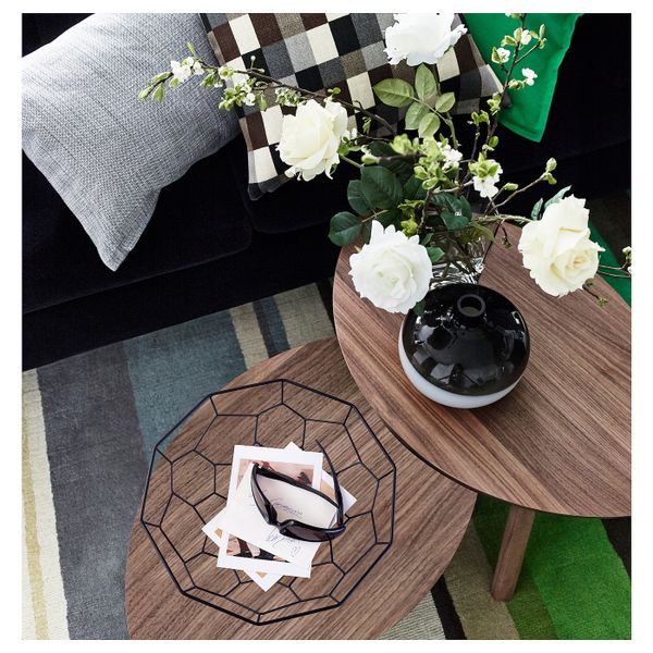 Декоративная миска, черный 32 см IKEA ARBETE АРБЕТЕ 104.652.54 - фото 2