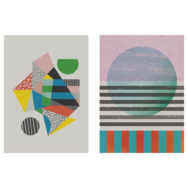 Набор постеров, 2 штуки ТВИЛЛИНГ, Перспектива (50x70 см) - фото 1