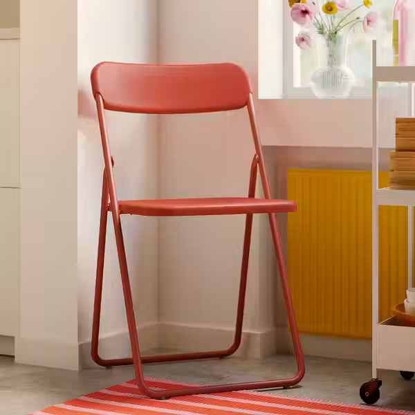 VIHALS Стул складной - красный - фото 3