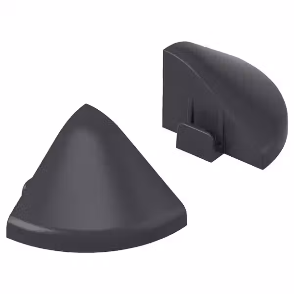 RUNNEN Угловой элемент окантовки настила - темно-серый - фото 1