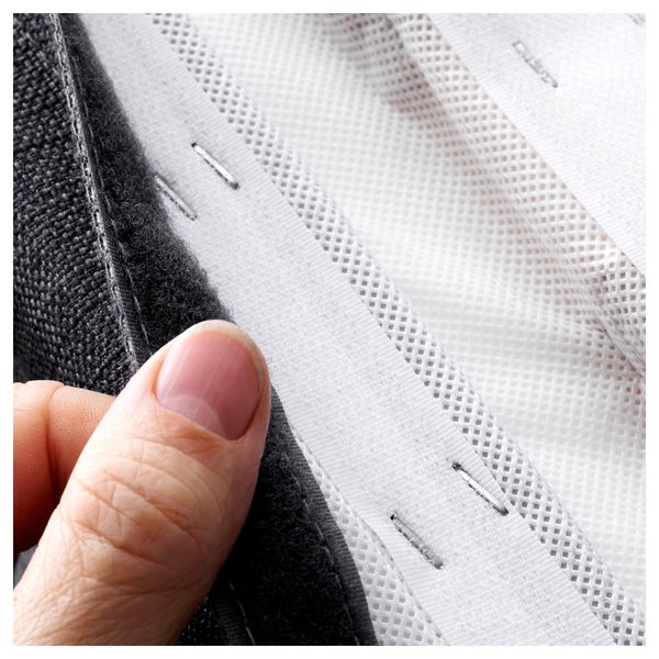 Легкое кресло НИЛЬС, черный, Шифтебу темно-серый - фото 3