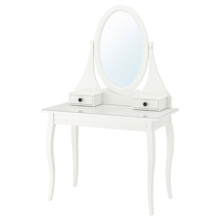 Туалетный столик с зркл, белый 100x50 см IKEA HEMNES ХЕМНЭС 003.688.66