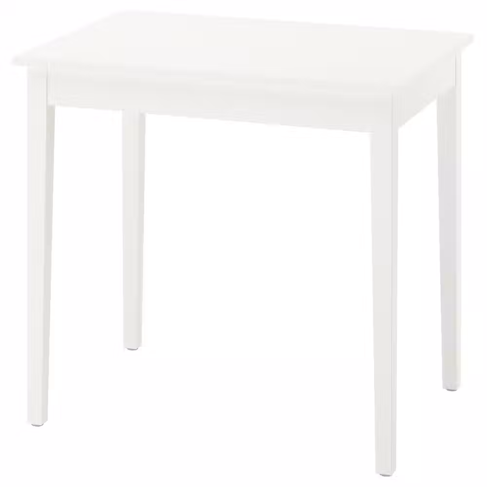 NÄSINGE НЭСИНГЕ Стол - белый 80x60 см - фото 1