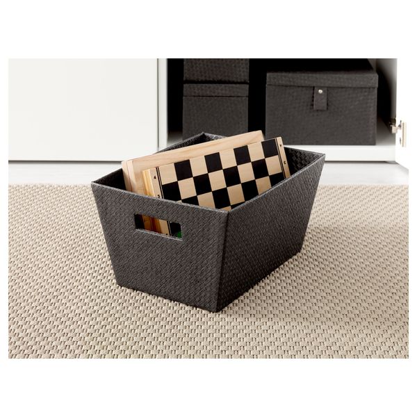 Корзина БАТТИНГ, черный (27x35x18 см) - фото 3