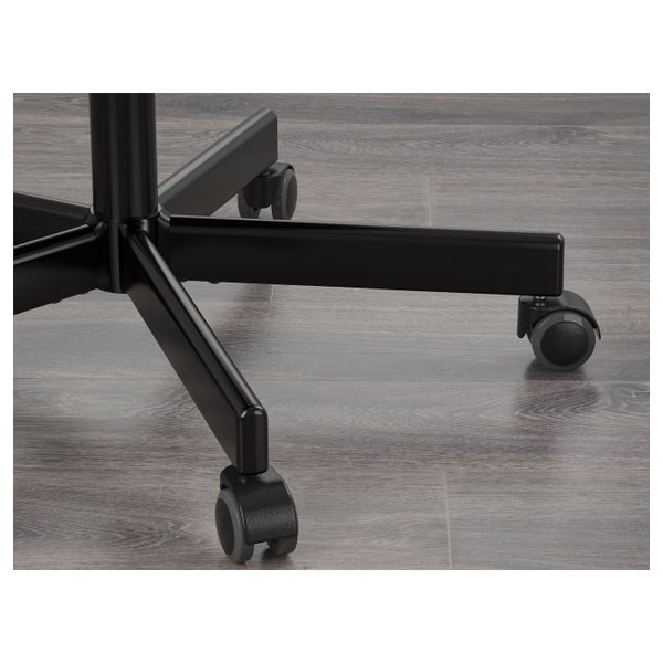 Рабочий стул с подлокотниками, серый IKEA FLINTAN ФЛИНТАН / NOMINELL НОМИНЕЛЬ 091.944.28 - фото 7