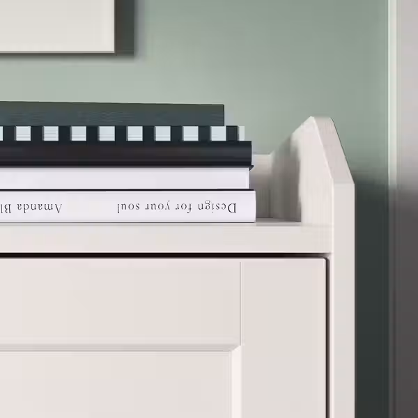 HAUGA Сервант - белый 140x84 см - фото 6