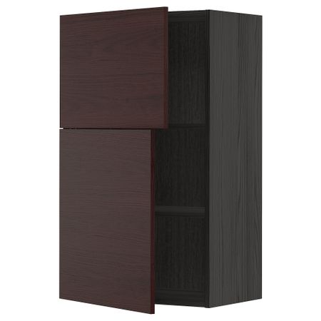 Навесной шкаф с полками, 2 дверцы IKEA METOD МЕТОД 394.641.88