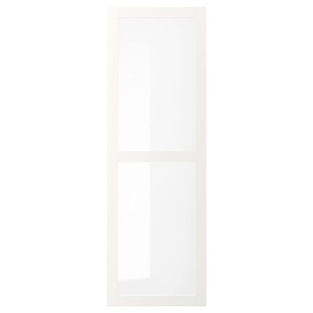 Стеклянная дверь, белый 60x180 см IKEA VÄRD ВЭРД 203.837.81