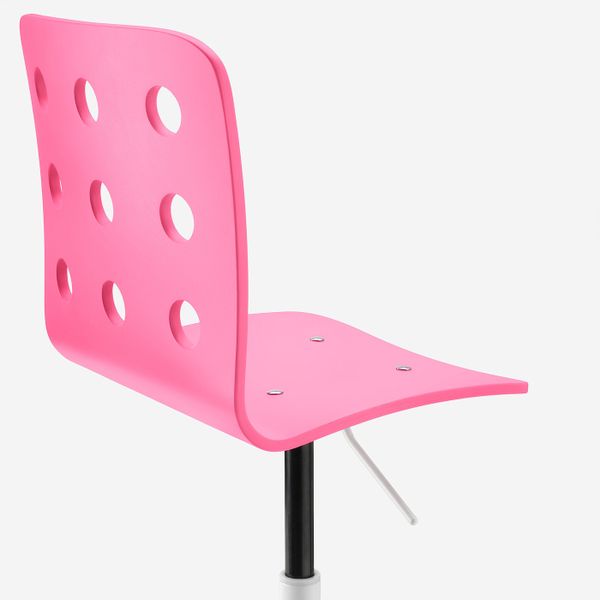Детский стул для письменного стола, розовый-белый IKEA JULES ЮЛЕС 192.709.64 - фото 3