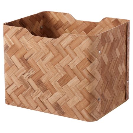 Ящик, 25x32x25 см, бамбук/коричневый IKEA BULLIG 404.745.96
