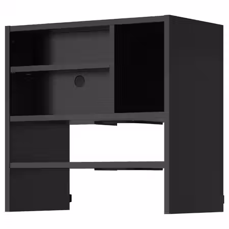 METOD Навесной шкаф д/встроенной вытяжки - черно-серый 60x37x60 см