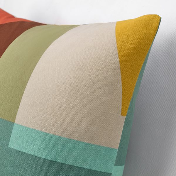 Чехол на подушку, разноцветный 50x50 см IKEA STENMÄTARE СТЕМЭТАРЕ 604.725.15 - фото 2
