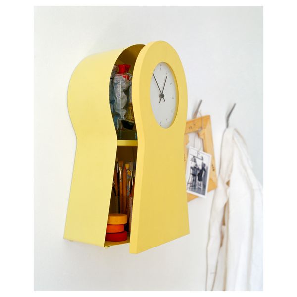 Часы ИКЕА ПС 1995, желтый - фото 5