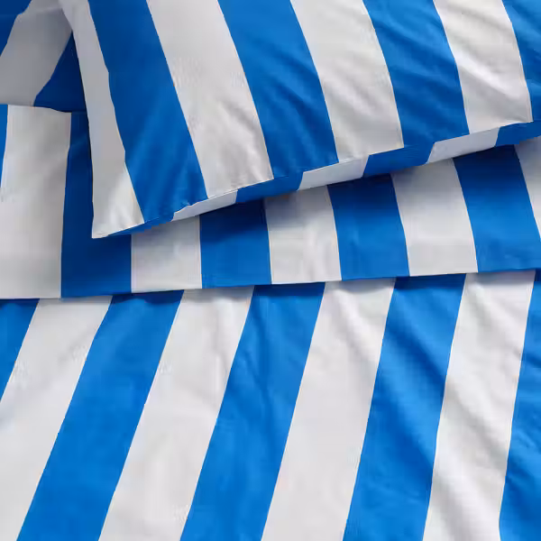 SLÅNHÖSTMAL СЛОНХЁСТМАЛ Пододеяльник и 2 наволочки - фото 2