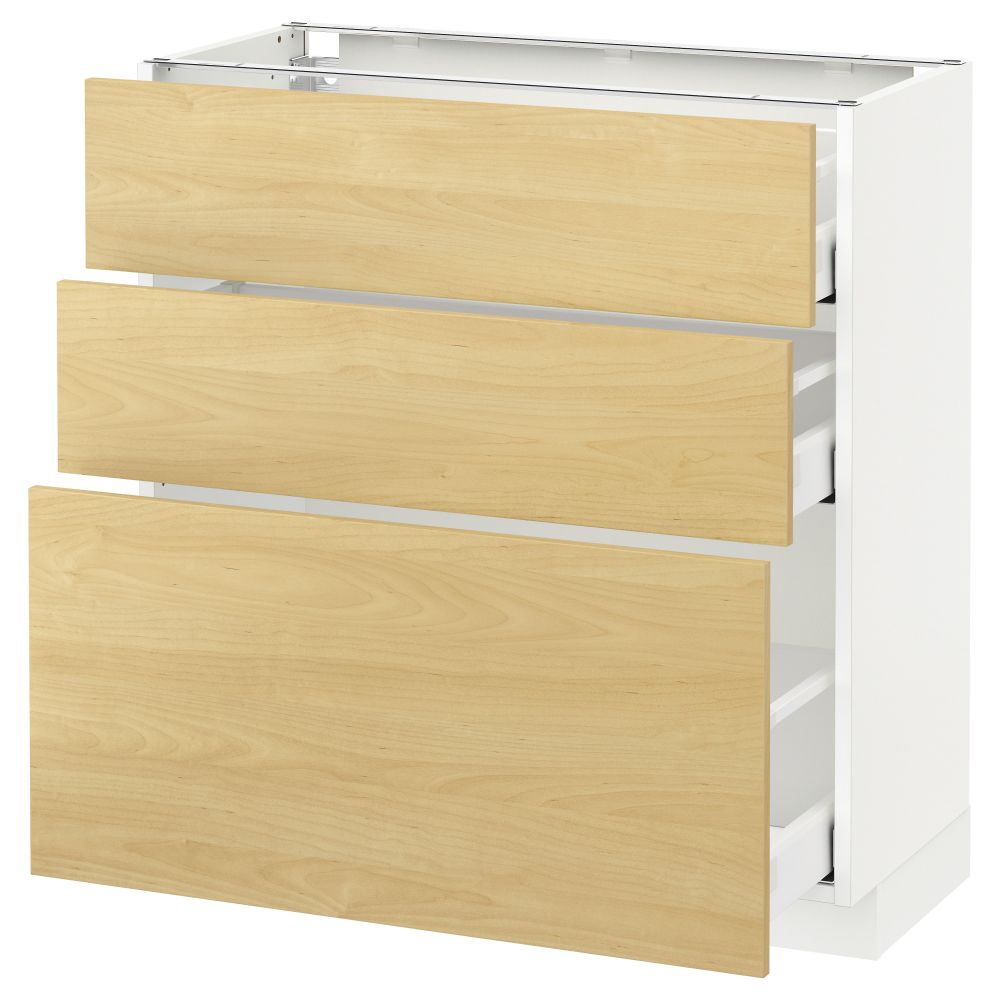 IKEA, вид спереди - схема-чертеж с размерами