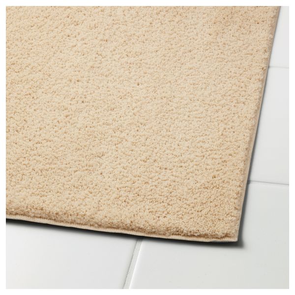 Коврик для ванной ГРОШЁН, бежевый (65x100 см) - схема-чертеж с размерами