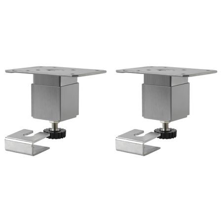 Ножка, нержавеющая сталь 8 см IKEA UTBY УТБИ 503.680.86