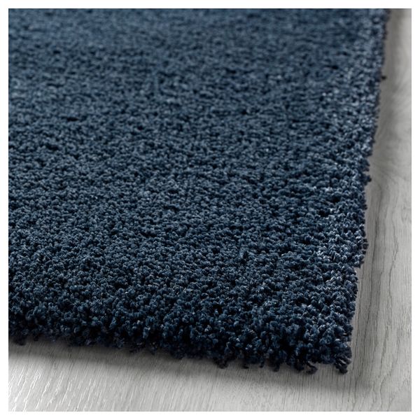 Ковер, длинный ворс ОДУМ, темно-синий - фото 2