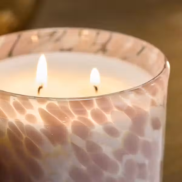 KRONSÅNGARE КРОНСОНГАРЕ Ароматическ свеча в стакане,2фитиля - схема-чертеж с размерами