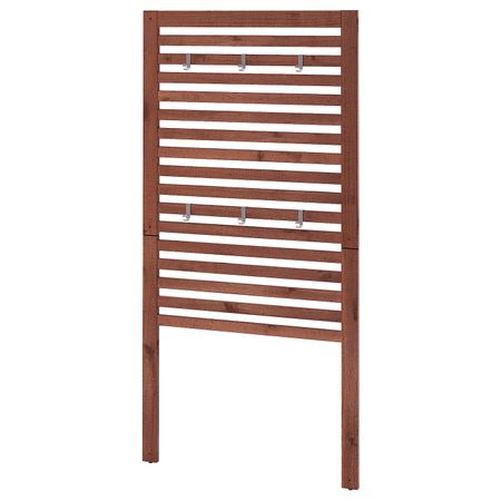 Настенная панель, коричневая морилка 80x158 см IKEA ÄPPLARÖ ЭПЛАРО 103.763.52