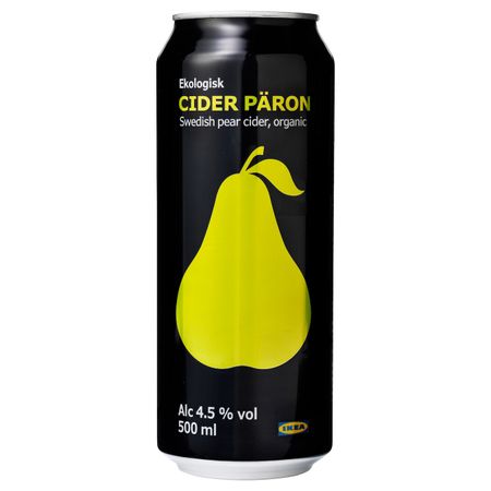 Грушевый сидр 4,5% IKEA CIDER PÄRON 903.069.87