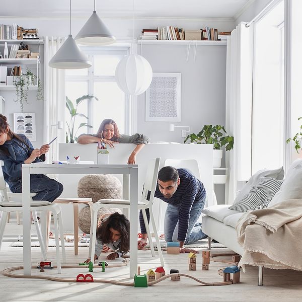 Раздвижной стол, белый 130/190x80 см IKEA LANEBERG ЛАНЕБЕРГ 404.161.39 - фото 2