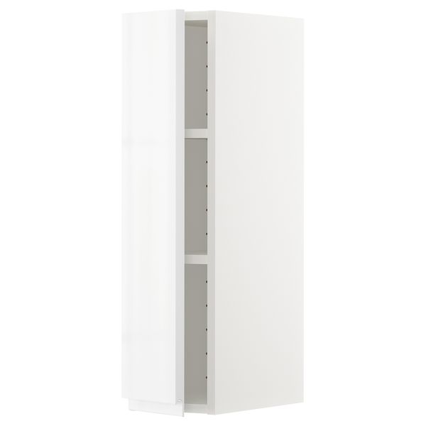 Навесной шкаф с полками, 20x80 cm IKEA METOD МЕТОД 294.554.10 - фото 1