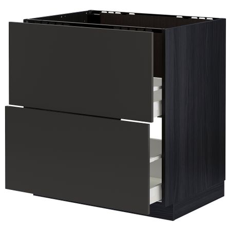Напольный шкаф под мойку + 2 фасада, 2 ящик IKEA METOD МЕТОД, MAXIMERA МАКСИМЕРА 594.984.46