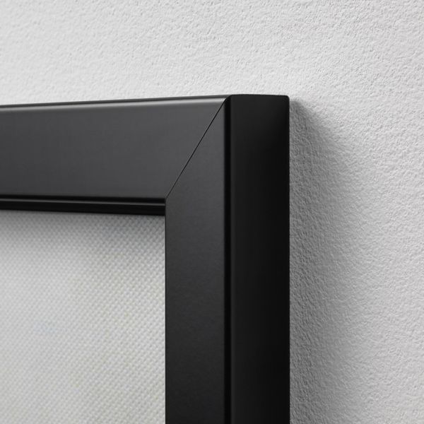 Картина с рамой, Dream, черный 140x100 см IKEA БЬЁРКСТА 792.977.86 - схема-чертеж с размерами