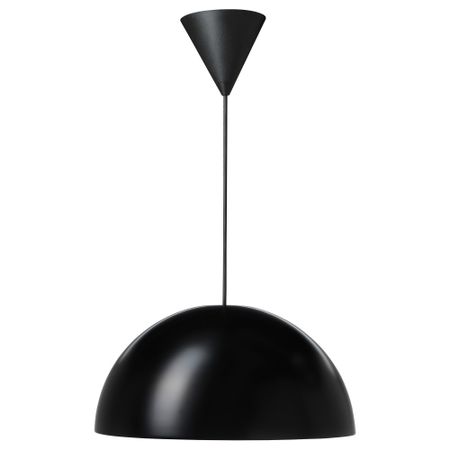 Подвесной светильник ИКЕА 365+ БРАСА, черный (45 см)