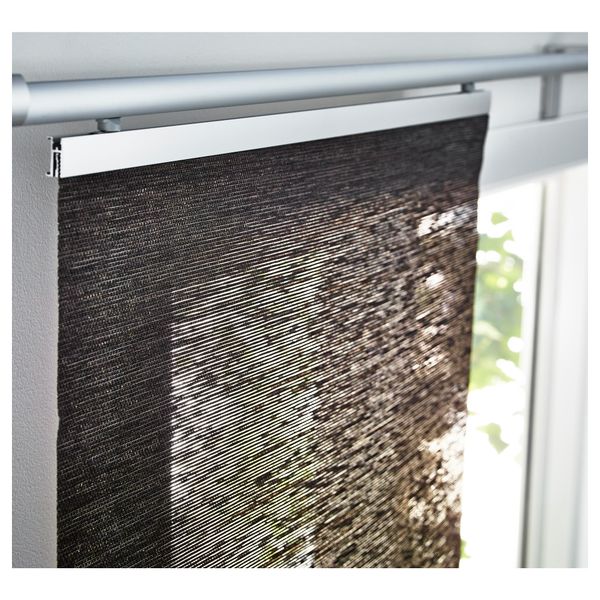 Узкая гардина АННО САНЕЛА, коричневый (60x300 см) - фото 3