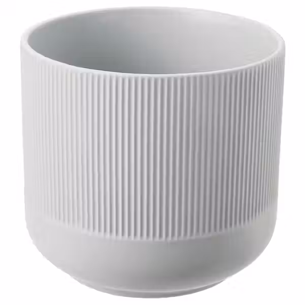 GRADVIS Кашпо - серый 15 см - фото 1