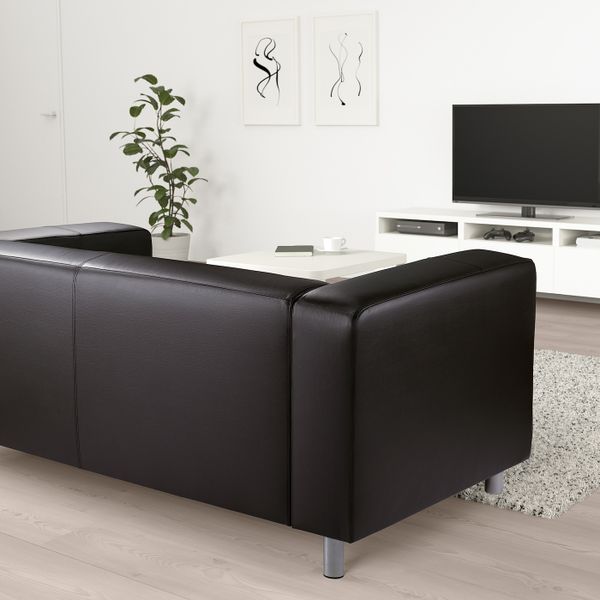 2-местный диван, Глосе/Бумстад темно-коричневый IKEA KLIPPAN КЛИППАН 104.518.84 - фото 5