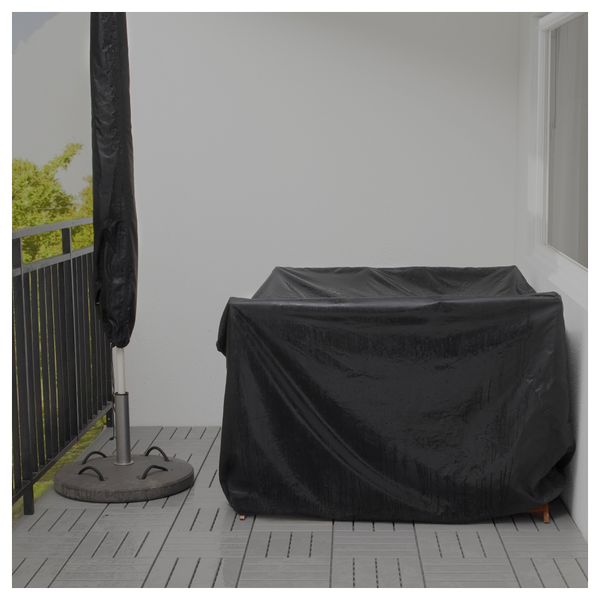 Стол + 4 складных стула, для сада ЭПЛАРО, коричневая морилка - фото 5