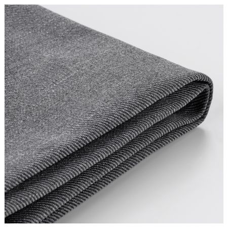 Чехол на табурет для ног ЭКТОРП, Нордвалла темно-серый