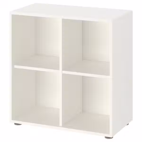 EKET Комбинация шкафов с ножками - белый 70x35x72 см - фото 1