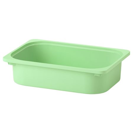 TROFAST Контейнер - светло-зеленый 42x30x10 см