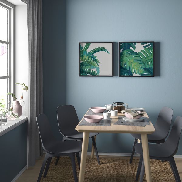 Постер, Большие листья II, 50x50 см IKEA DRÖMBILD ДРЁМБИЛЬД 404.418.22 - фото 3