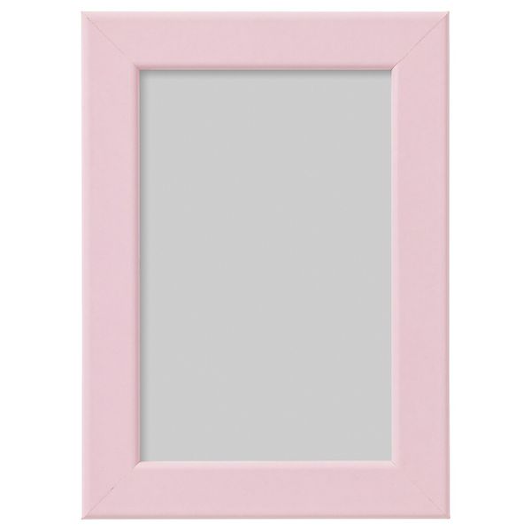 Рама, розовый 10x15 см IKEA ФИСКБУ 103.718.30 - фото 1