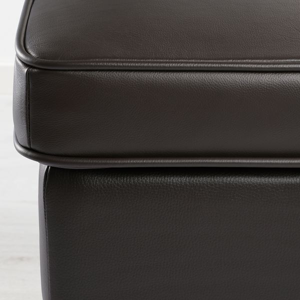 Табурет для ног, Гранн/Бумстад темно-коричневый IKEA STRANDMON СТРАНДМОН 704.532.53 - фото 2