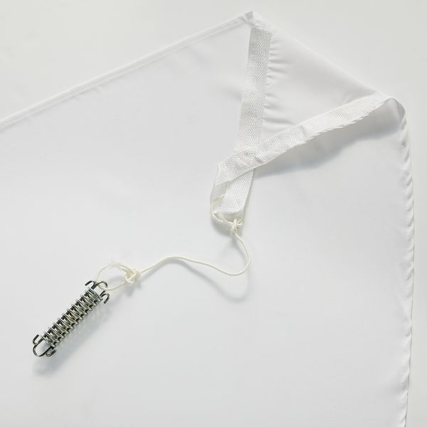 Тент, треугольный, белый, 360 см IKEA DYNING ДИНИНГ 401.257.86 - схема-чертеж с размерами