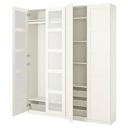 PAX / BERGSBO Гардероб, комбинация