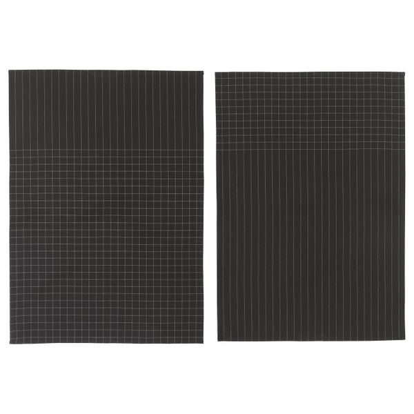 Полотенце кухонное, черный, 50x70 см IKEA ИКЕА/365+ 903.724.11 - фото 2