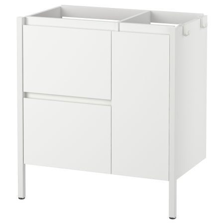 Шкаф для раковины ИДДИНГЕН, белый (70x76 см)